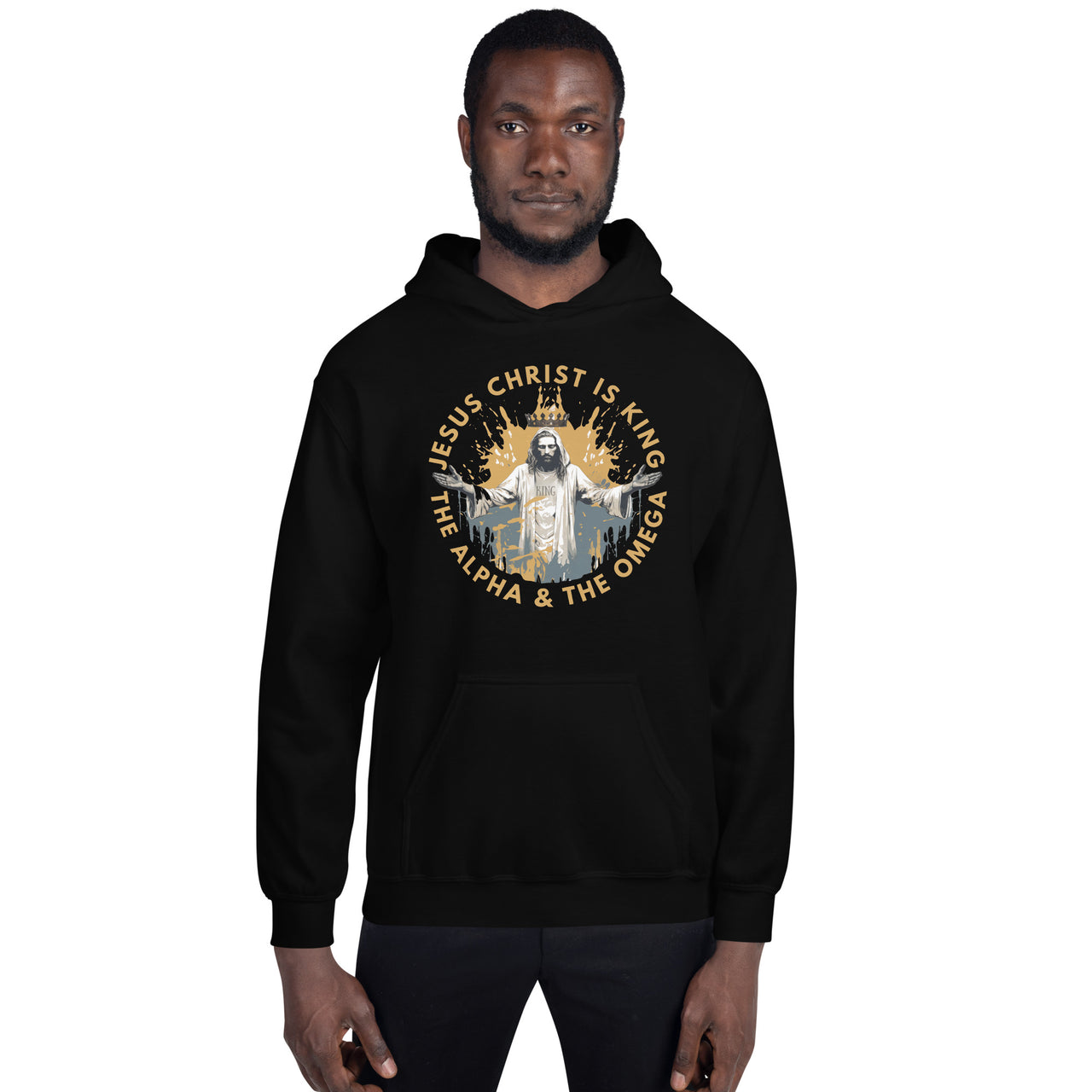 “Alpha and Omega" Unisex Hoodie 3