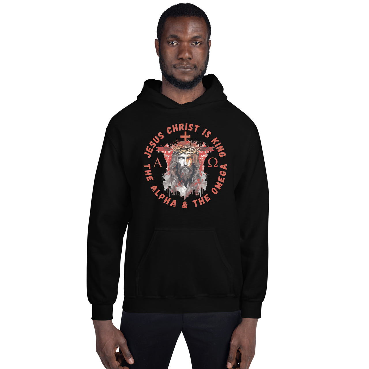 “Alpha and Omega" Unisex Hoodie 1