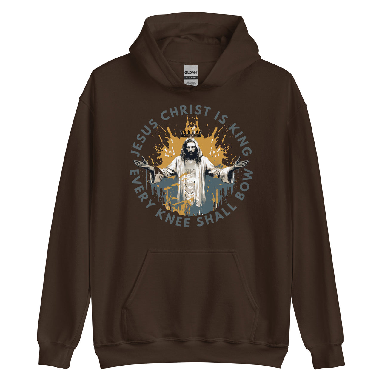 "Every Knee Shall Bow" Unisex Hoodie 3