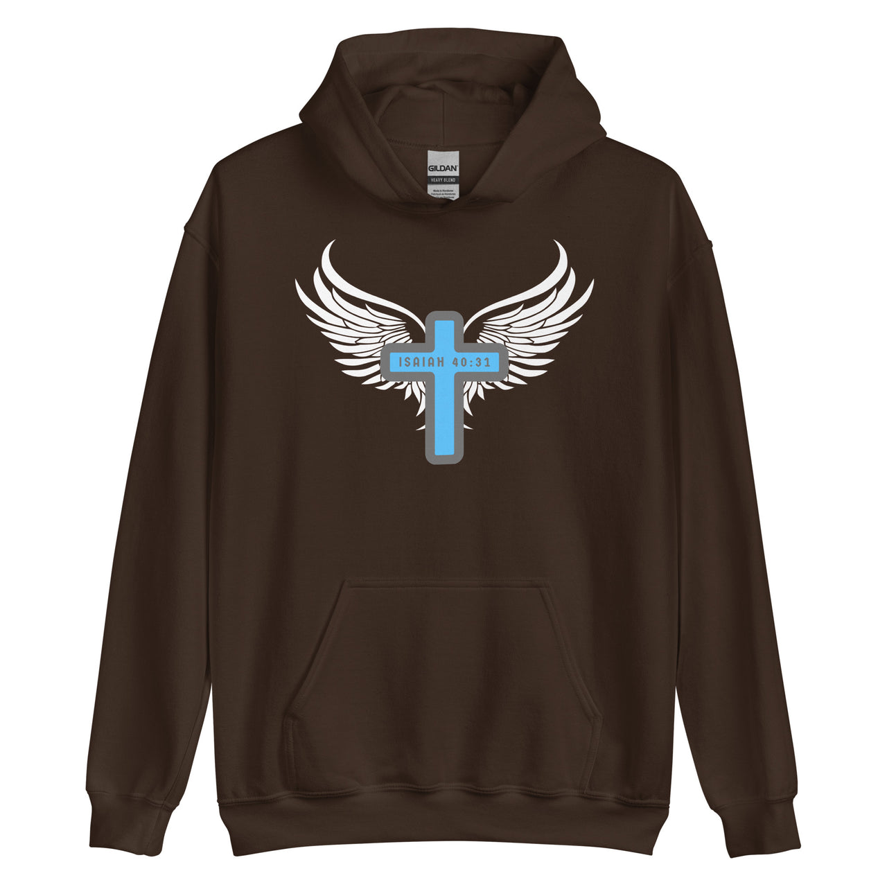 “Wings Like Eagles" Unisex Hoodie 16