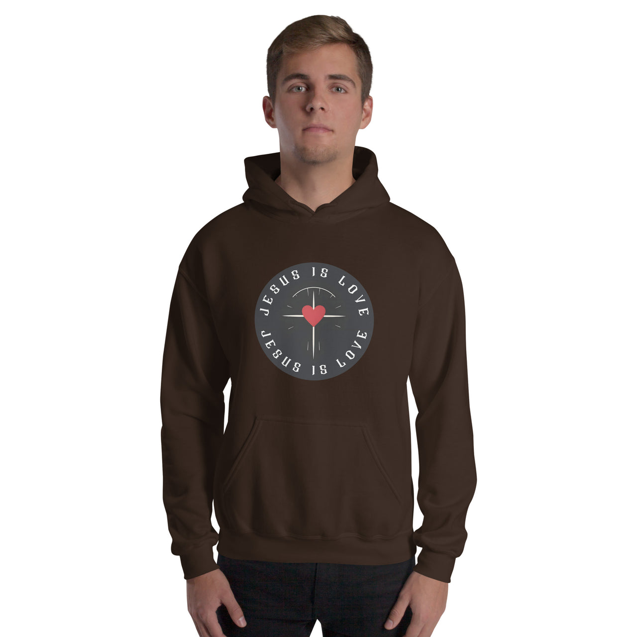 “Jesus is Love" Unisex Hoodie 4
