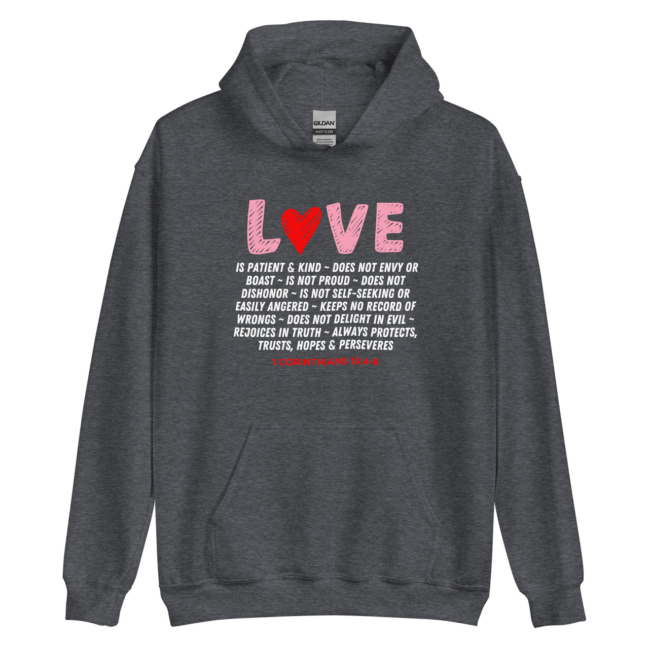 "Love Is" Unisex Hoodie 21