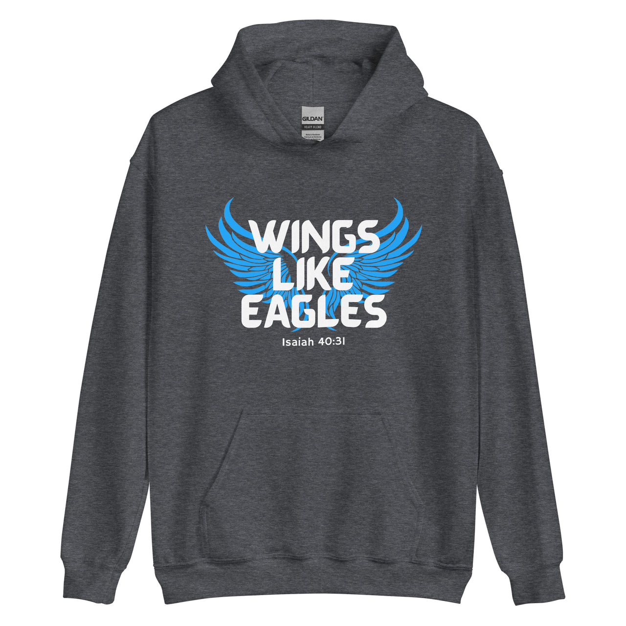 “Wings Like Eagles" Unisex Hoodie 6