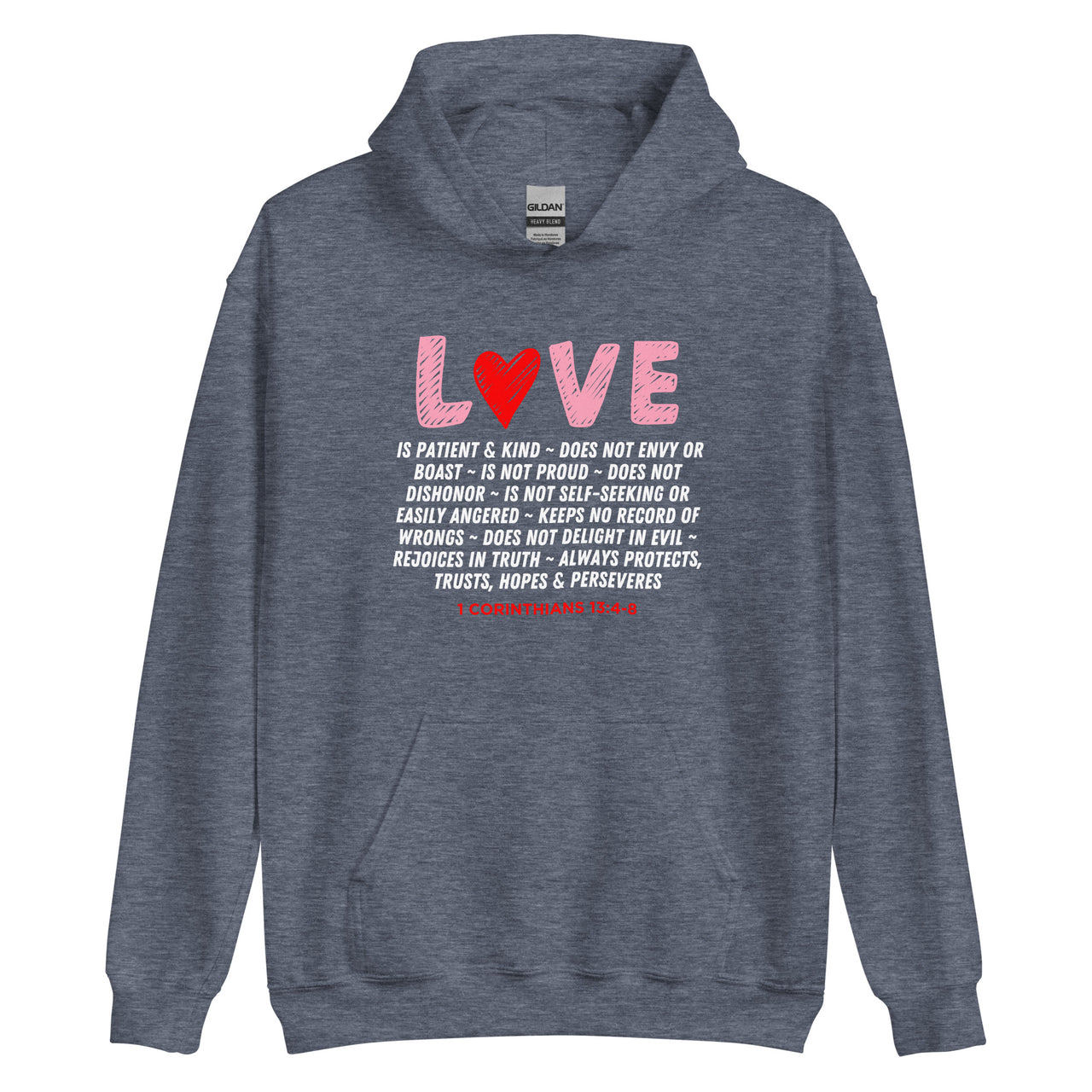 "Love Is" Unisex Hoodie 21