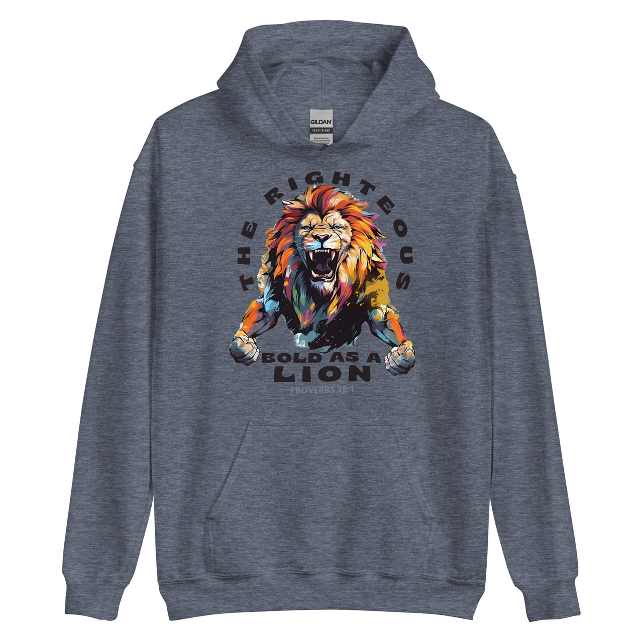 “Bold as a Lion” Unisex Hoodie 5