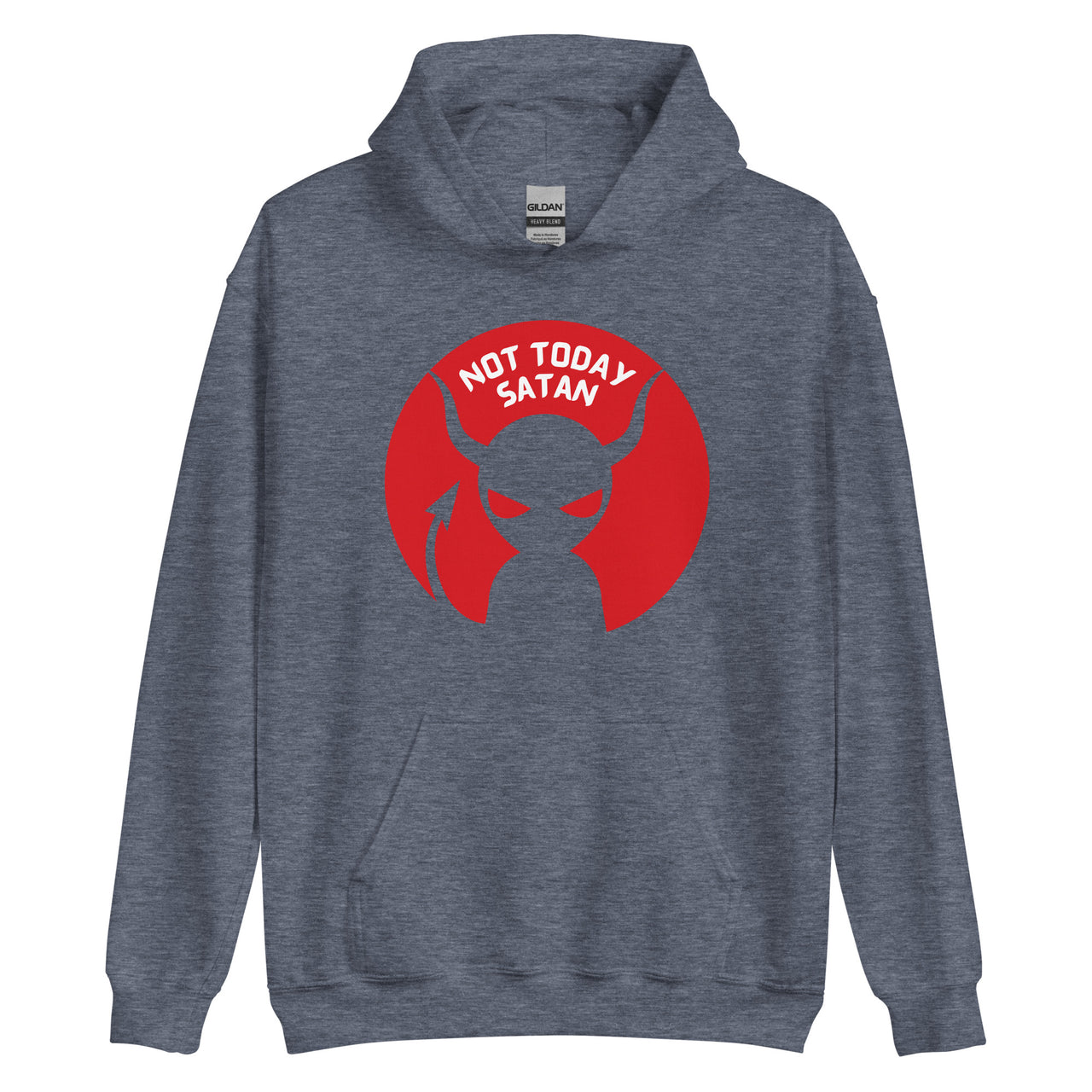 "Not Today Satan" Unisex Hoodie 8