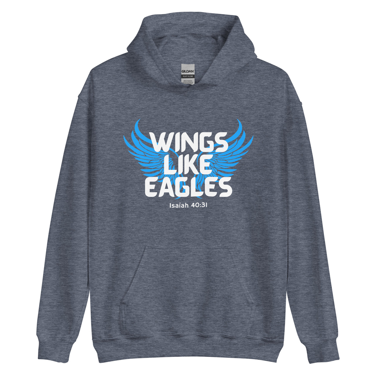 “Wings Like Eagles" Unisex Hoodie 6