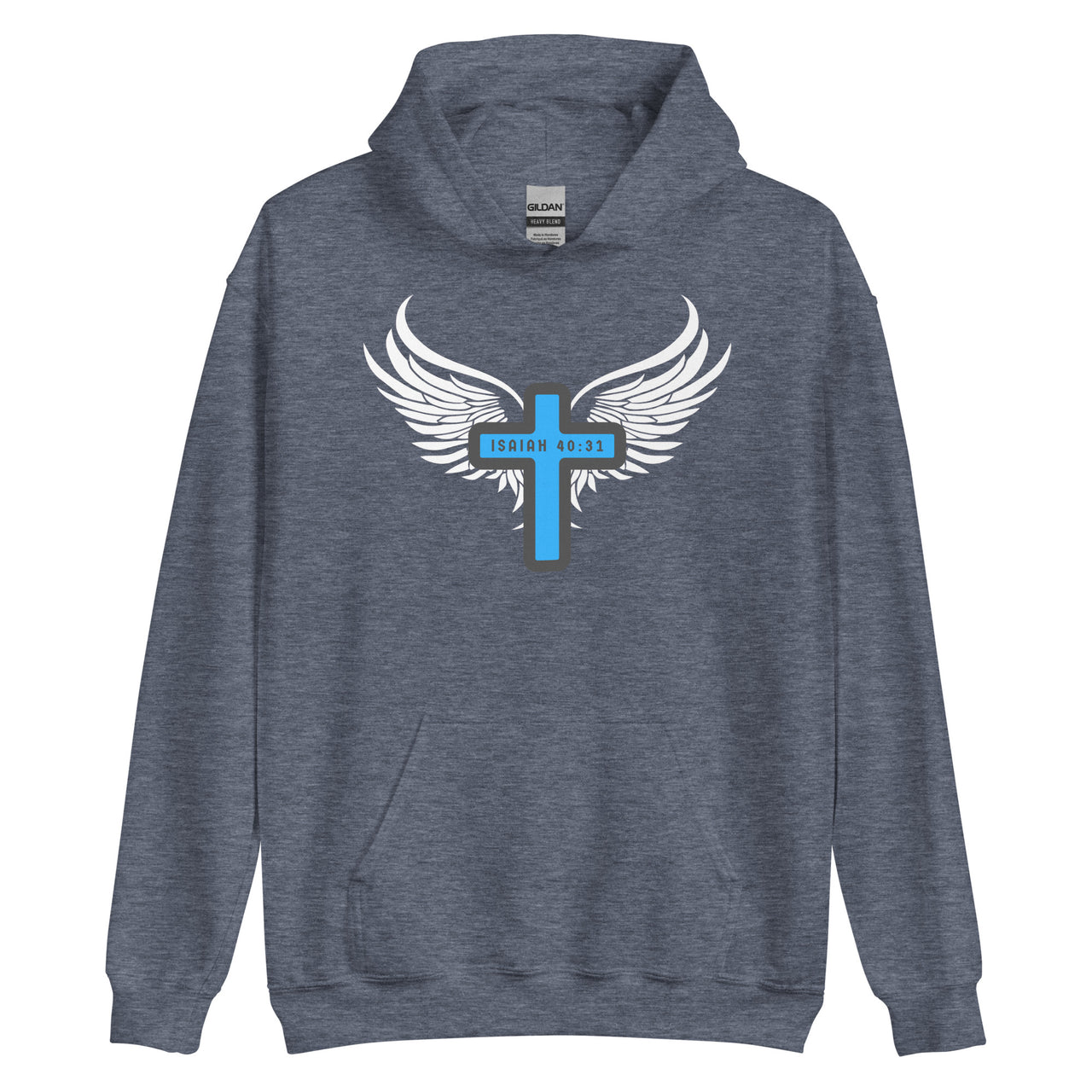 “Wings Like Eagles" Unisex Hoodie 16