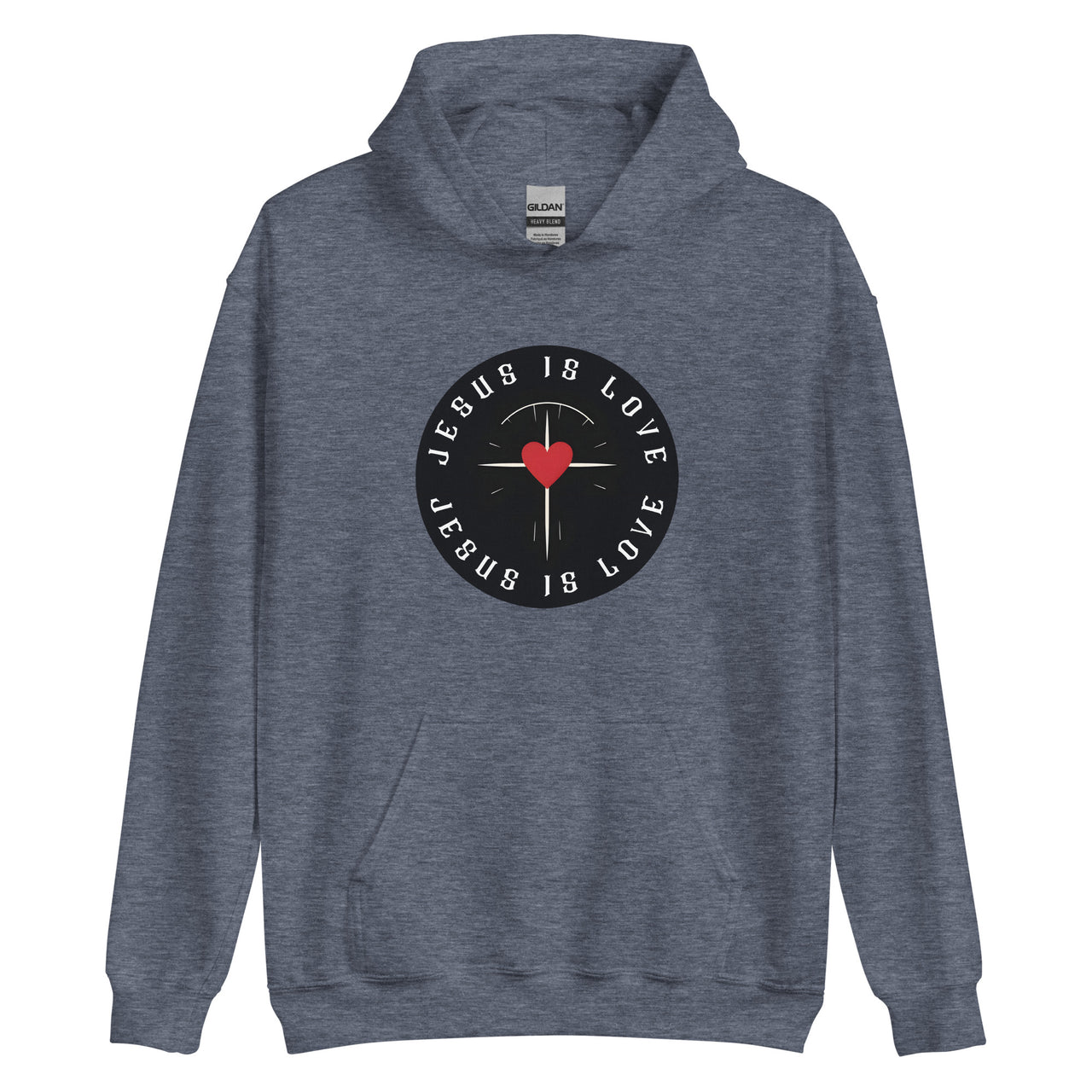 “Jesus is Love" Unisex Hoodie 4