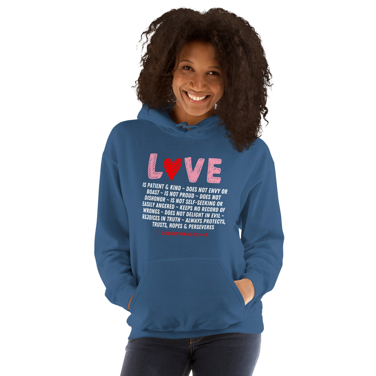 "Love Is" Unisex Hoodie 21