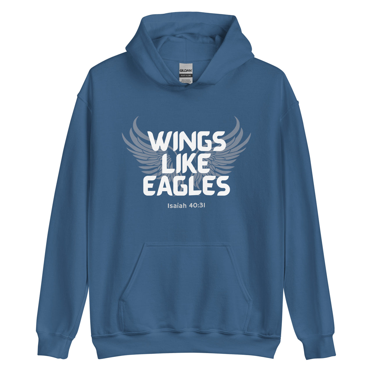 “Wings Like Eagles" Unisex Hoodie 10