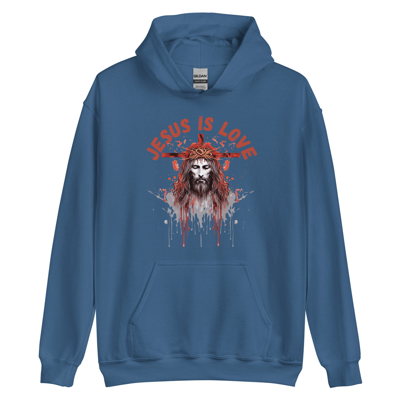 “Jesus is Love" Unisex Hoodie 8