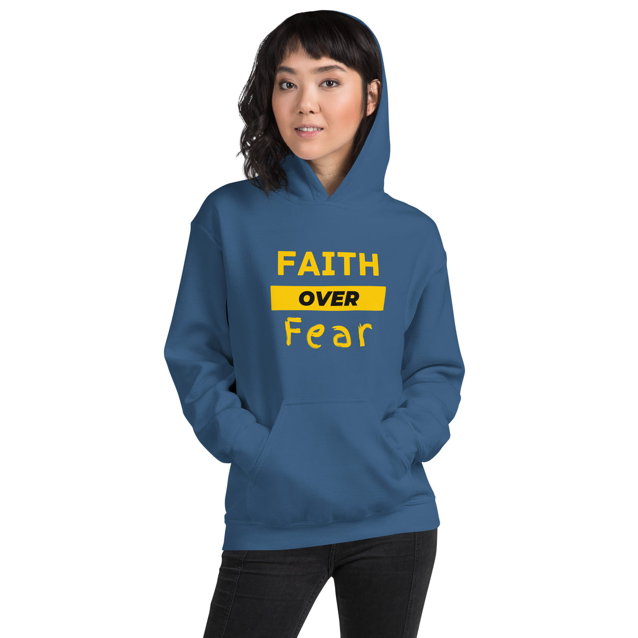 “Faith Over Fear" Unisex Hoodie 1