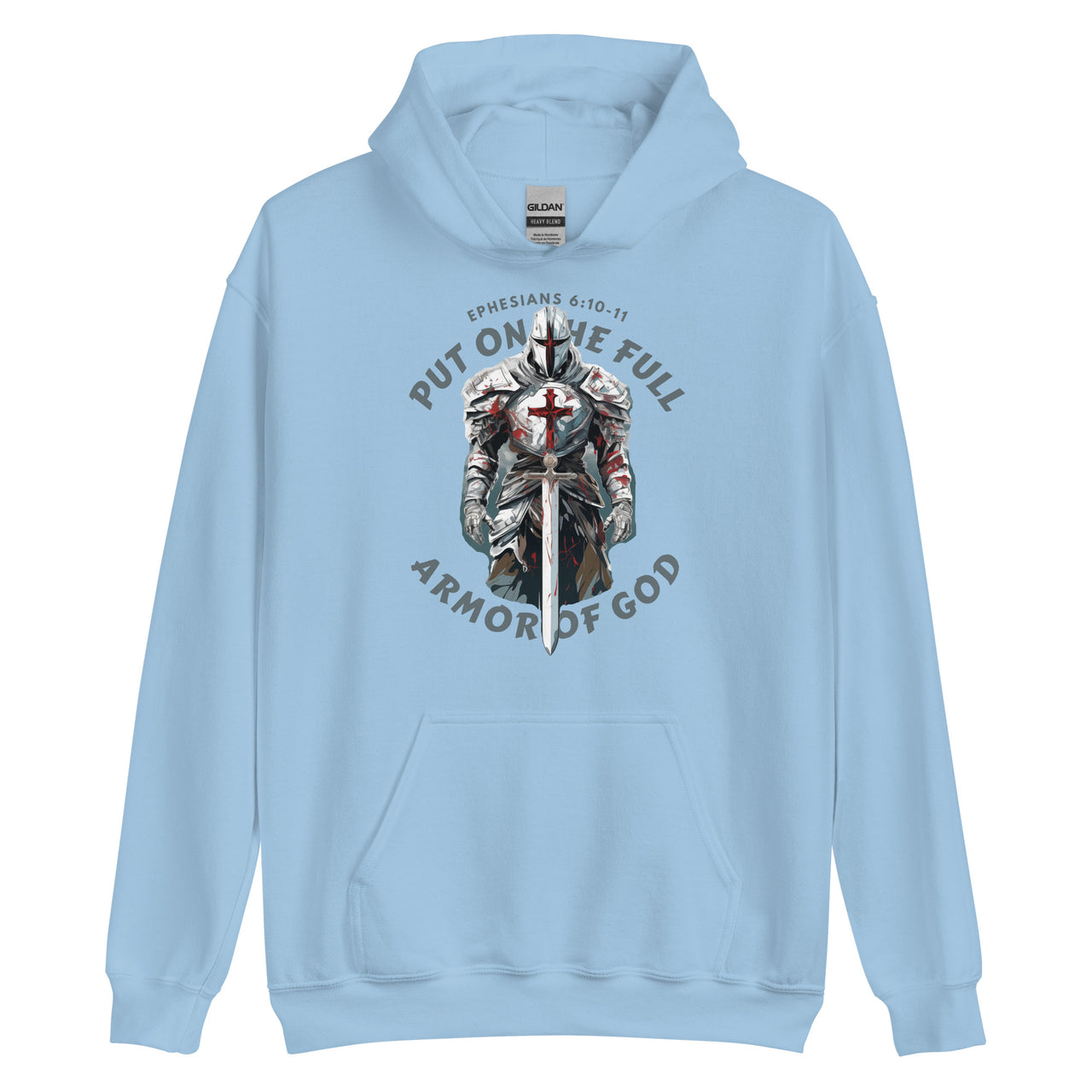 “Full Armor of God” Unisex Hoodie 4