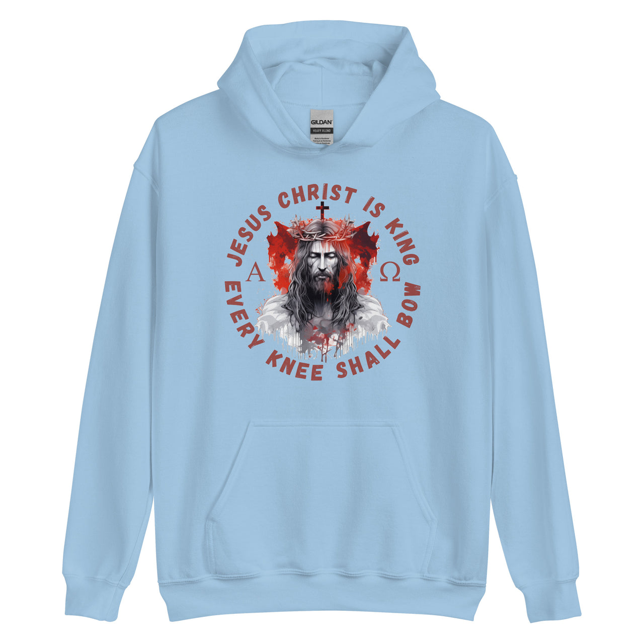 "Every Knee Shall Bow" Unisex Hoodie 2