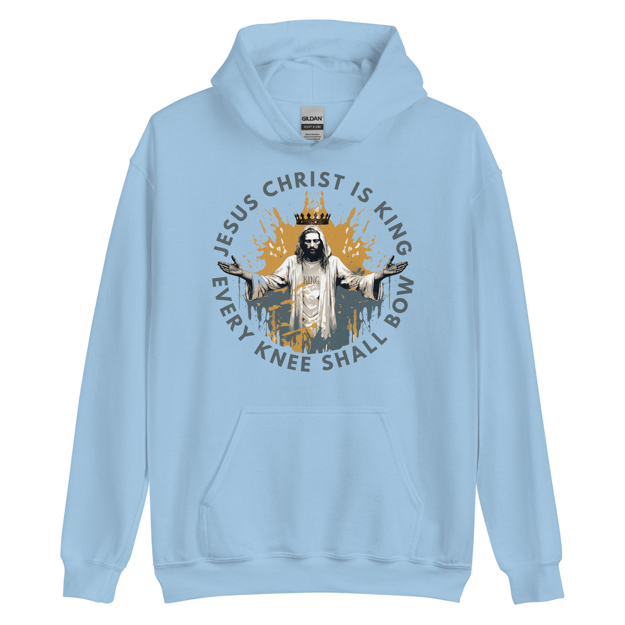 "Every Knee Shall Bow" Unisex Hoodie 3