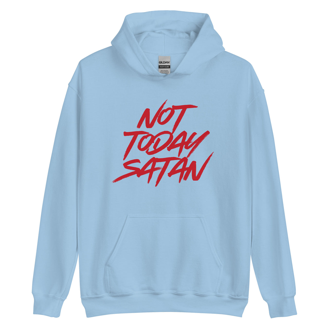 "Not Today Satan" Unisex Hoodie 6