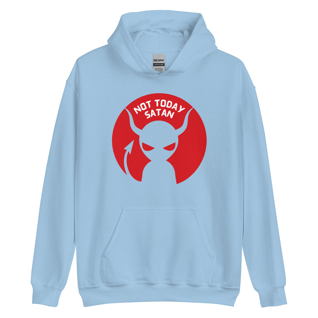 "Not Today Satan" Unisex Hoodie 8