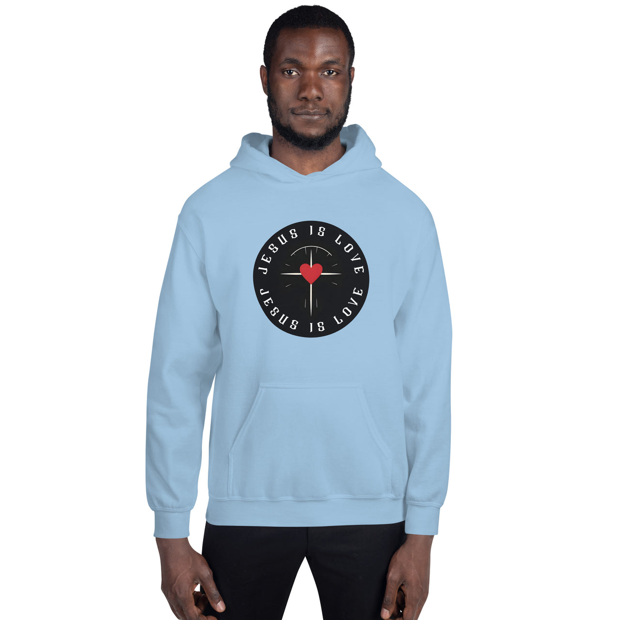 “Jesus is Love" Unisex Hoodie 4