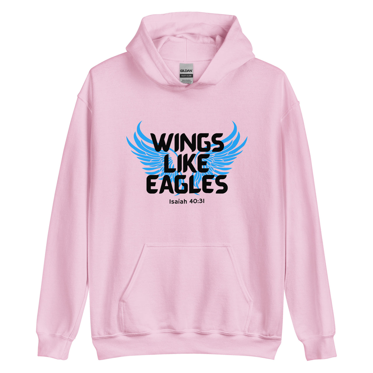 “Wings Like Eagles" Unisex Hoodie 5