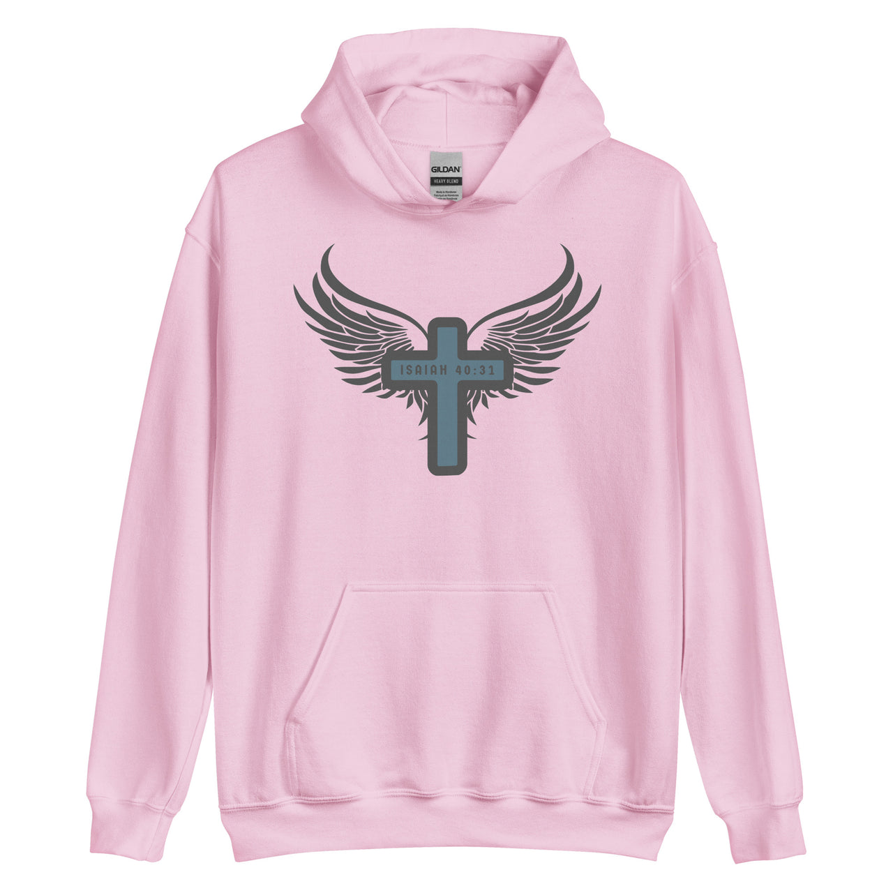 “Wings Like Eagles" Unisex Hoodie 14