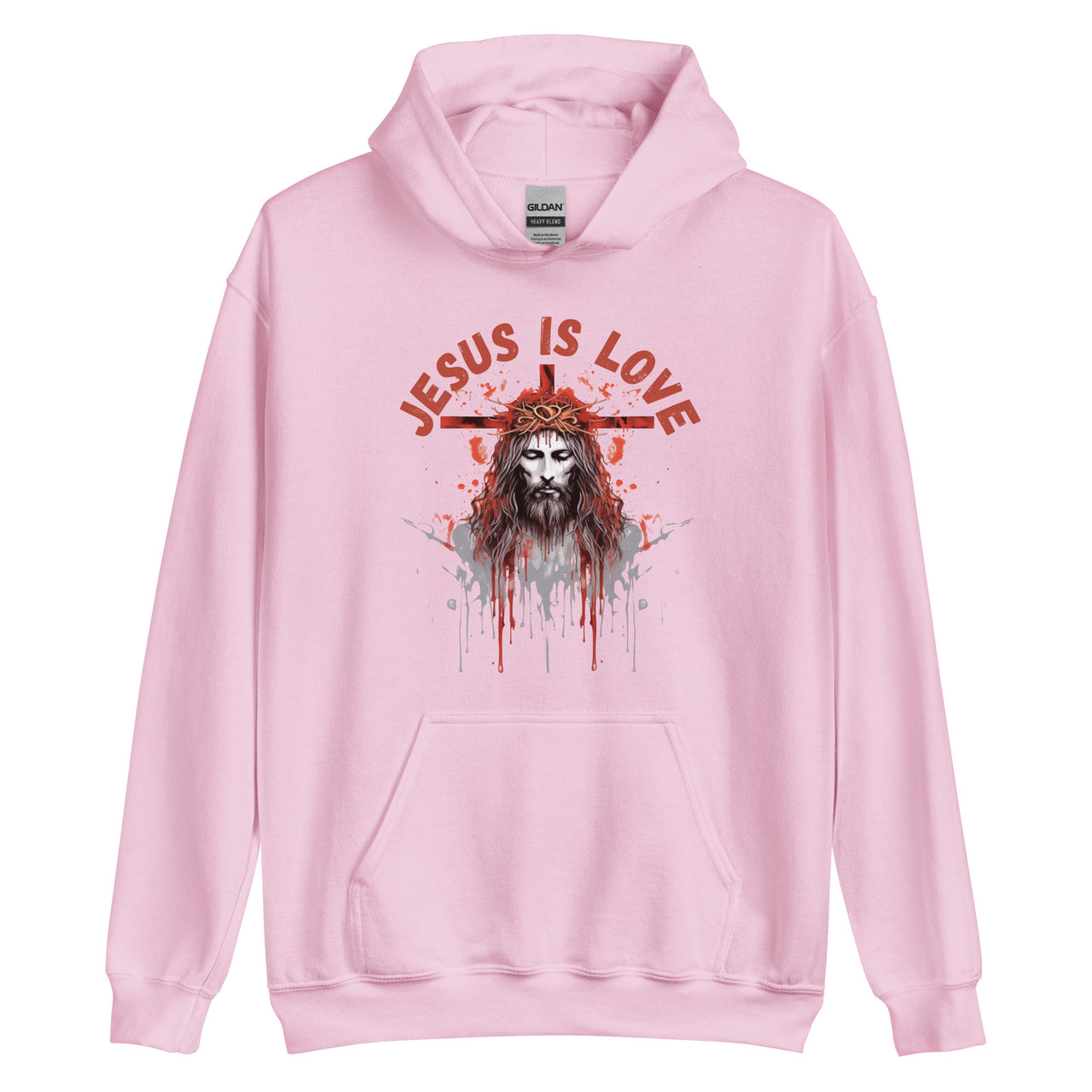 “Jesus is Love" Unisex Hoodie 8