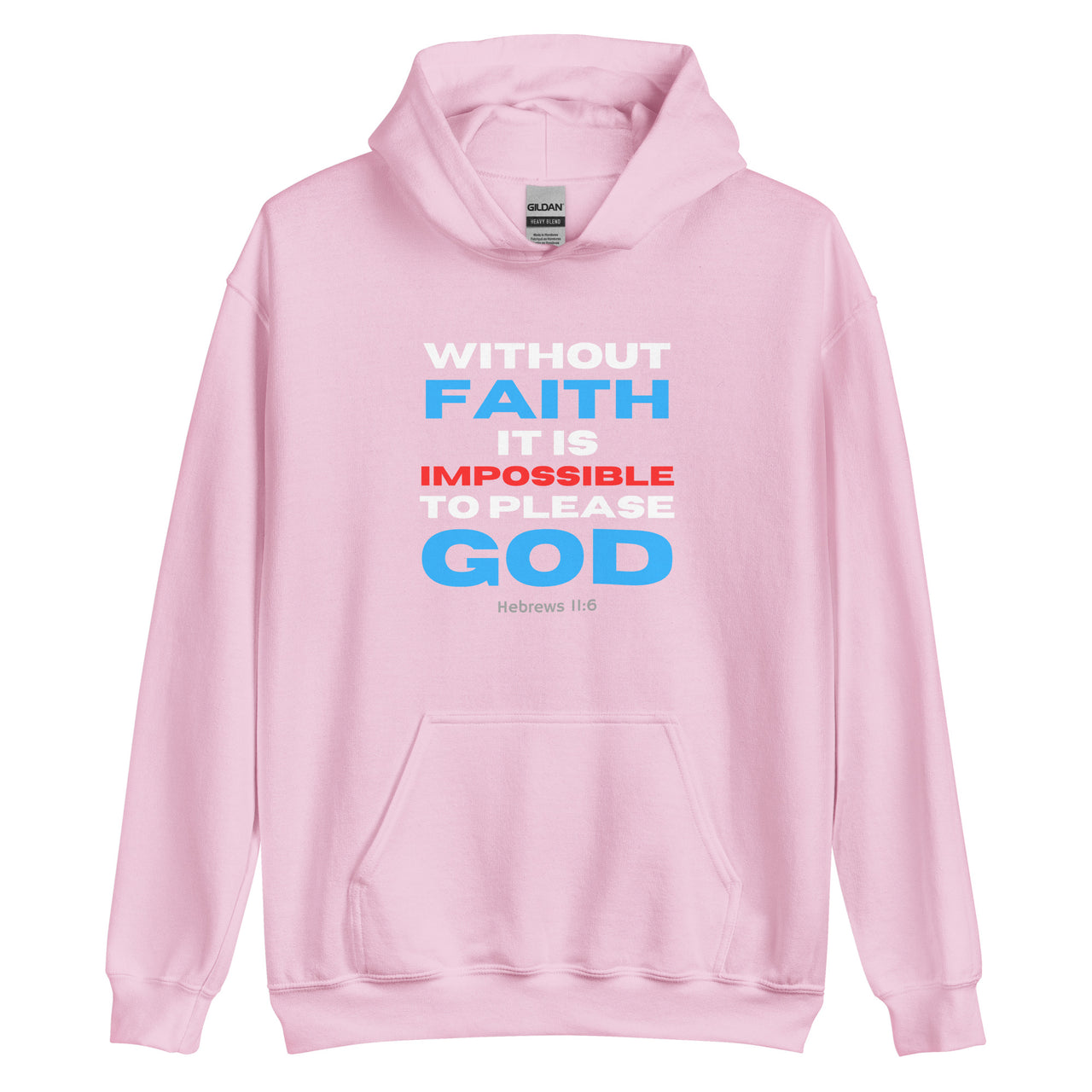 “Without Faith" Unisex Hoodie 8