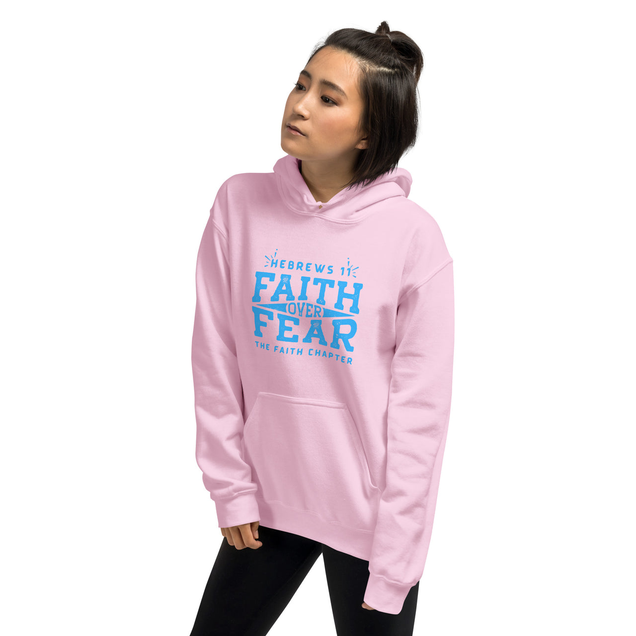 “Faith Over Fear" Unisex Hoodie 9