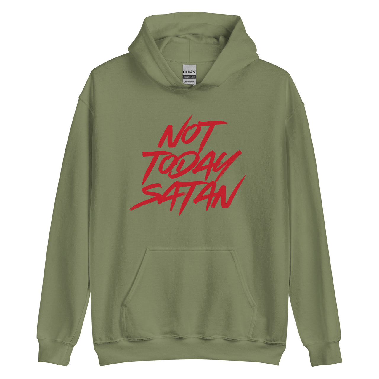 "Not Today Satan" Unisex Hoodie 6