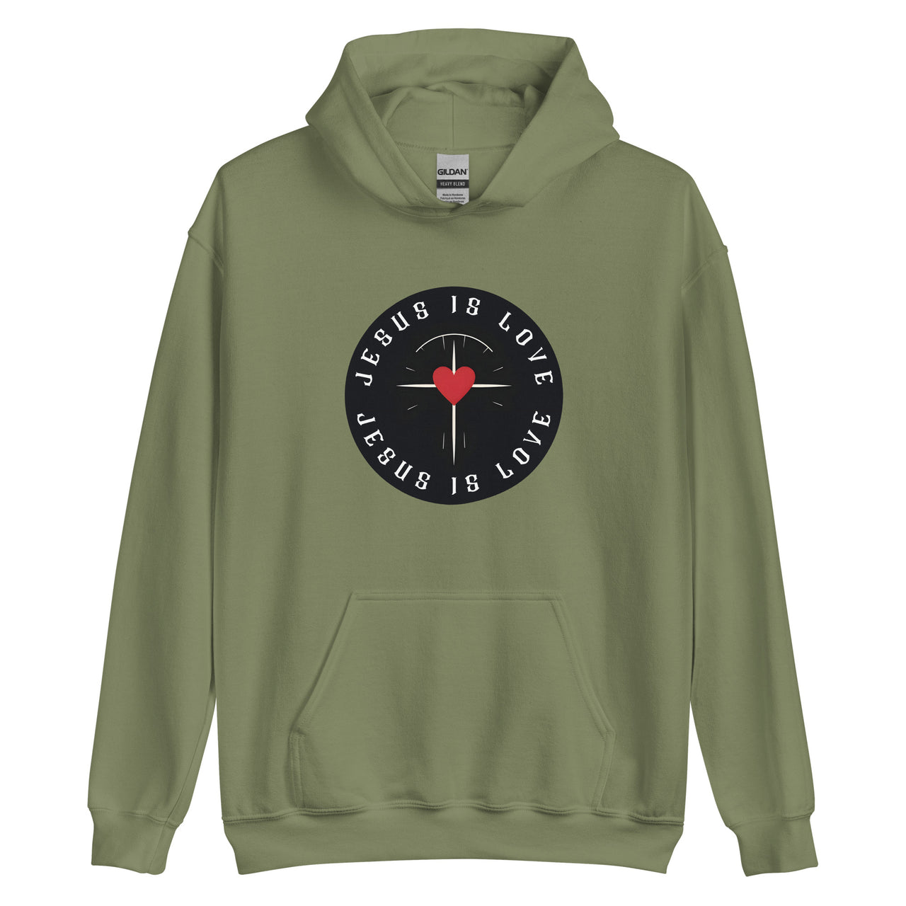 “Jesus is Love" Unisex Hoodie 4
