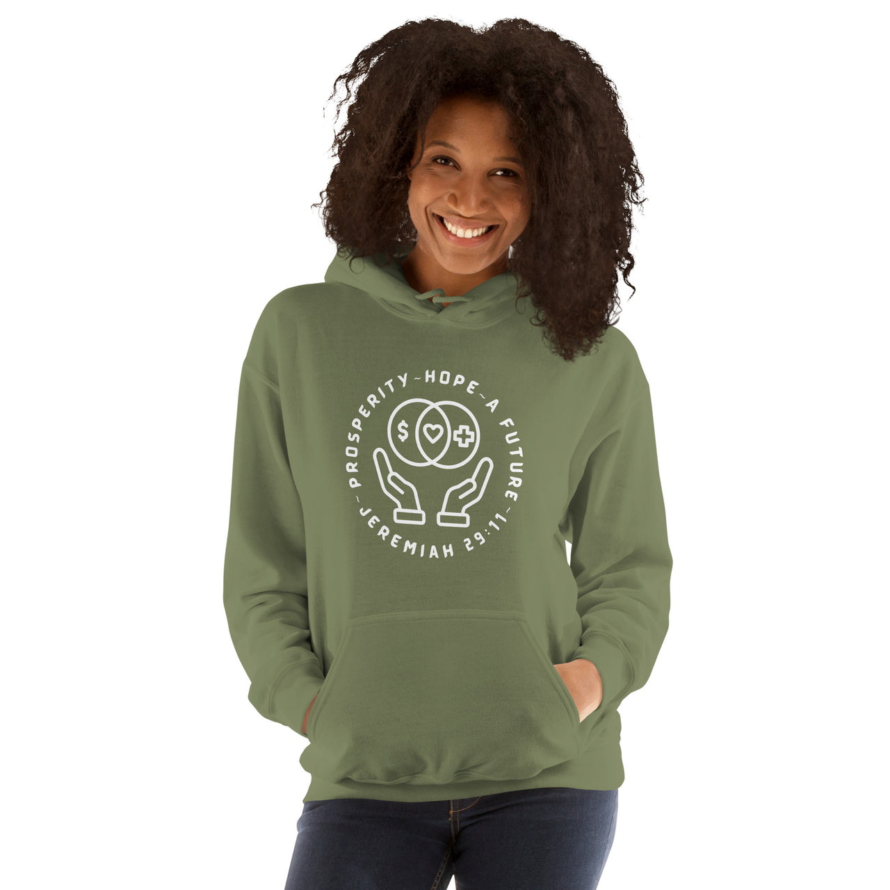 "Plans to Prosper Me" Unisex Hoodie 8