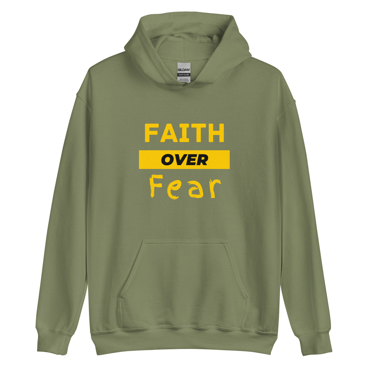 “Faith Over Fear" Unisex Hoodie 1