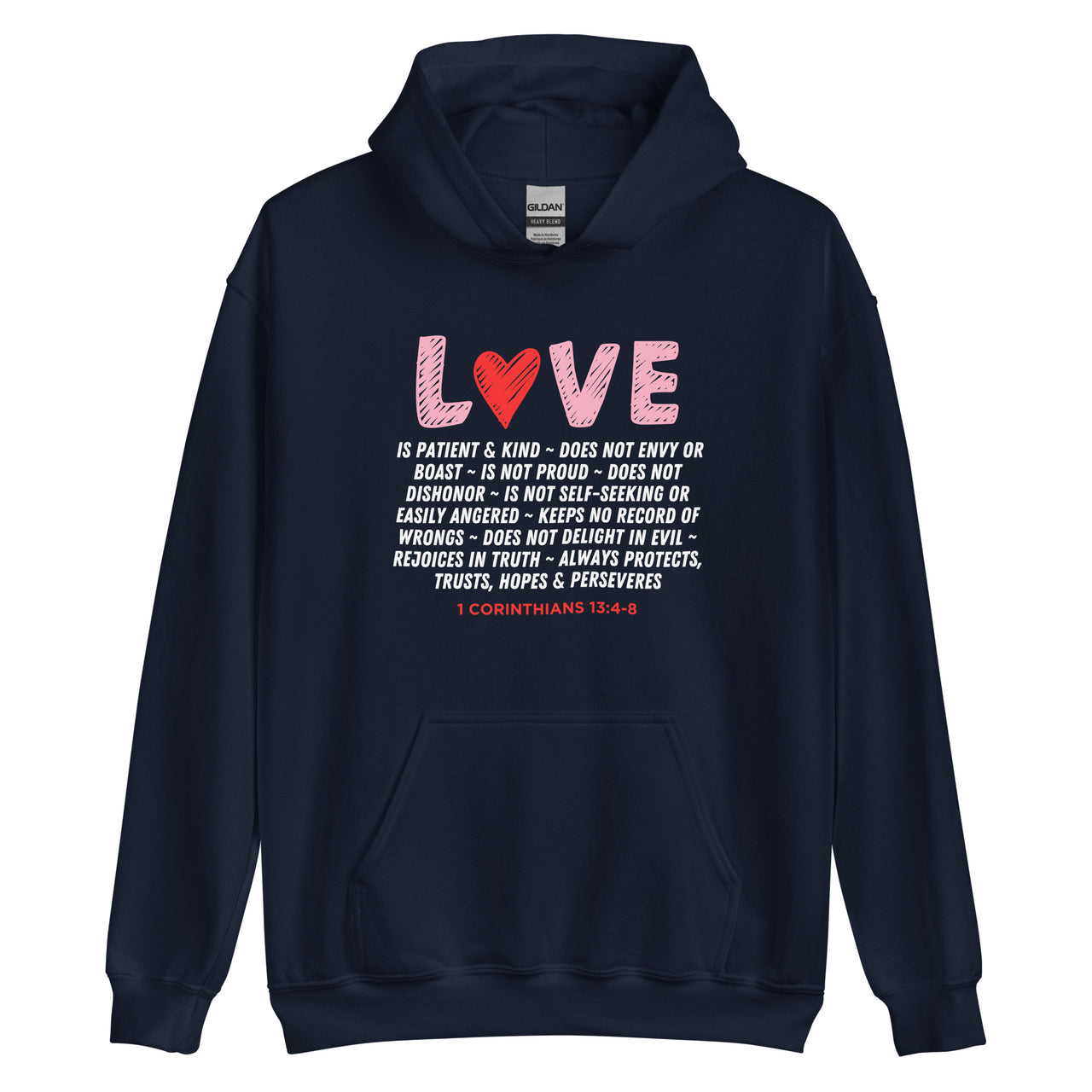 "Love Is" Unisex Hoodie 21