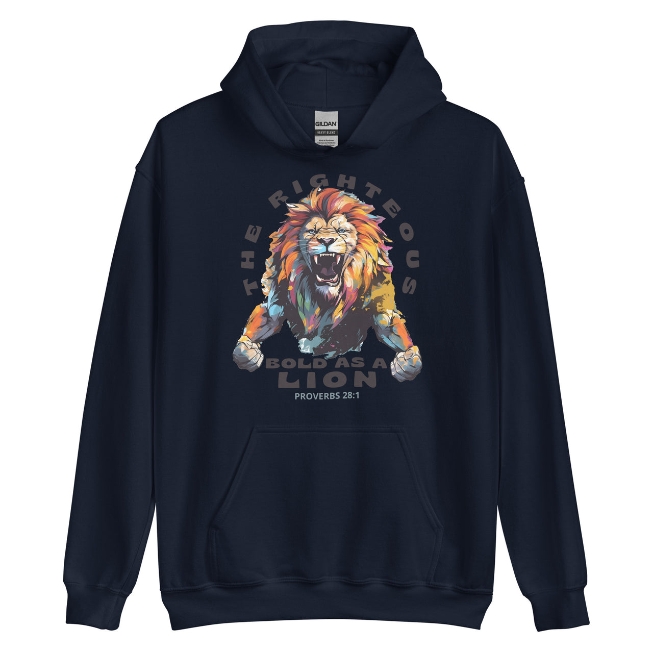 “Bold as a Lion” Unisex Hoodie 5