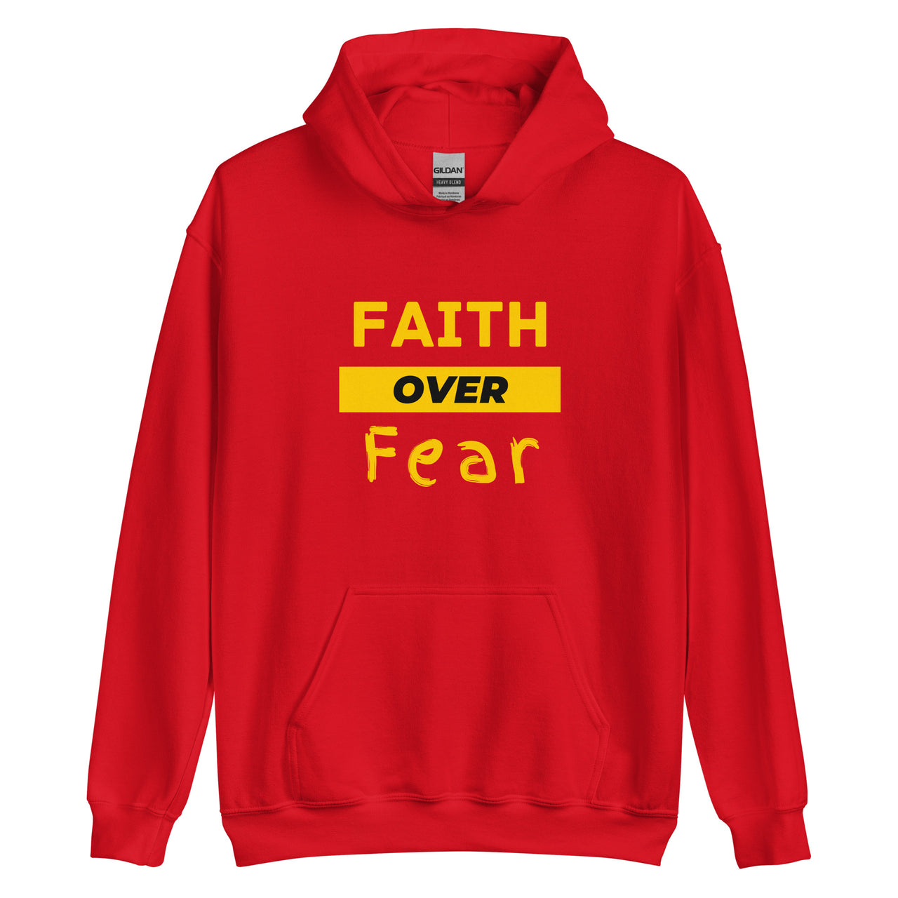 “Faith Over Fear" Unisex Hoodie 1