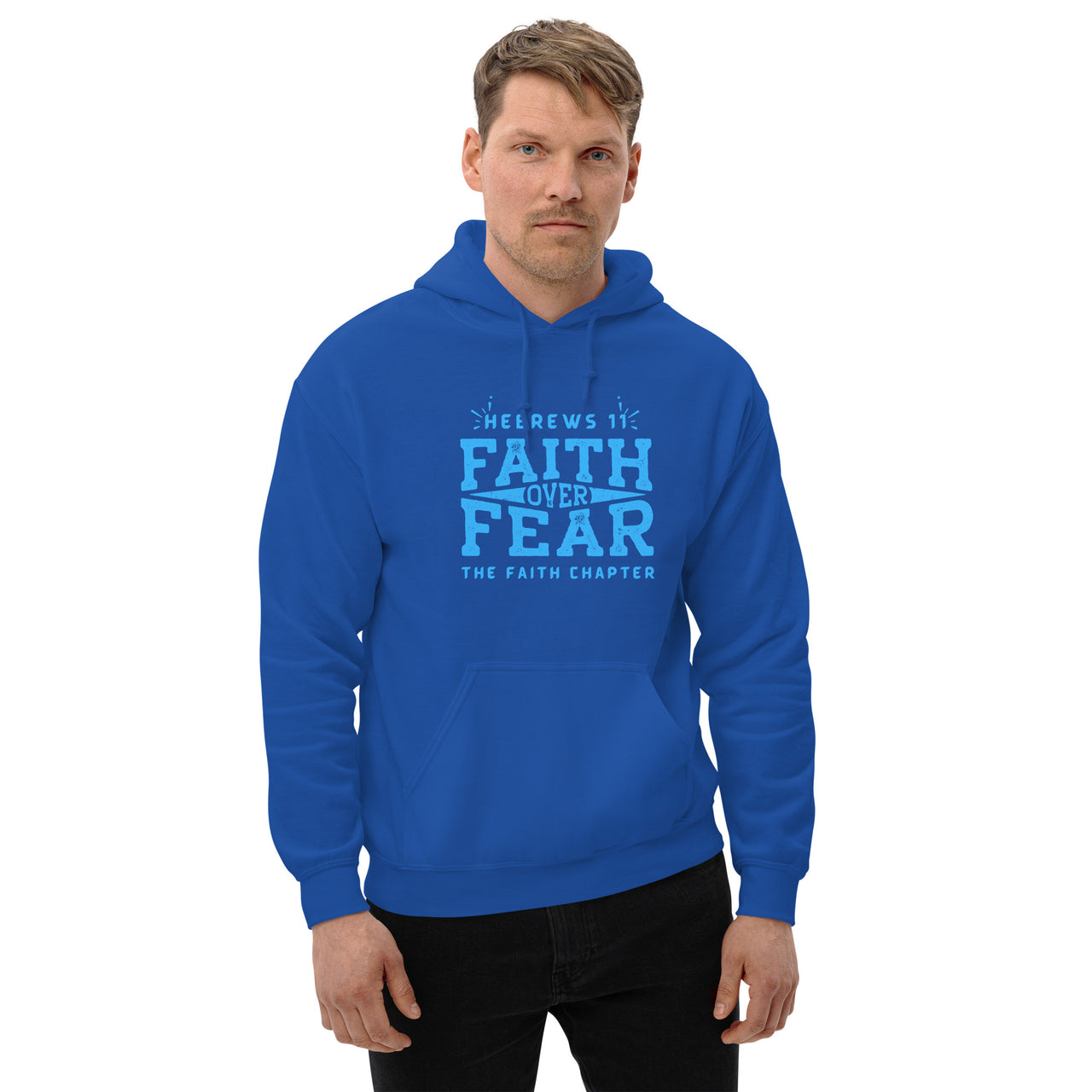 “Faith Over Fear" Unisex Hoodie 9