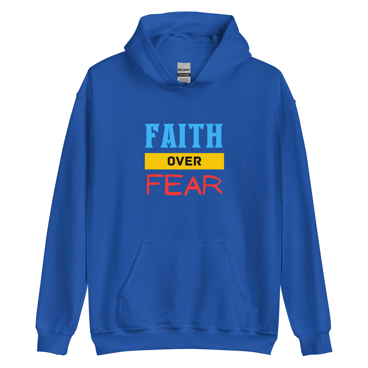 “Faith Over Fear" Unisex Hoodie 3