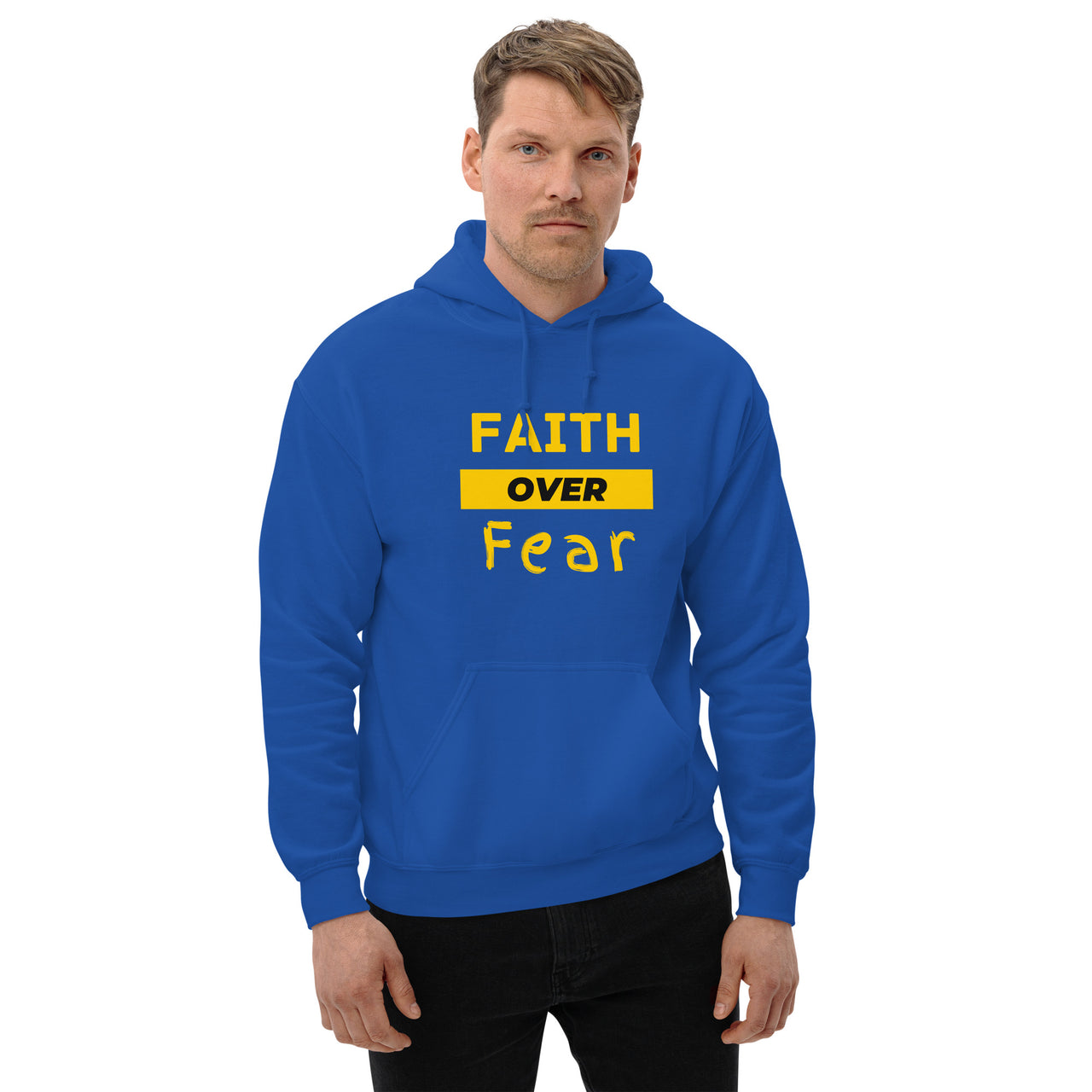 “Faith Over Fear" Unisex Hoodie 1