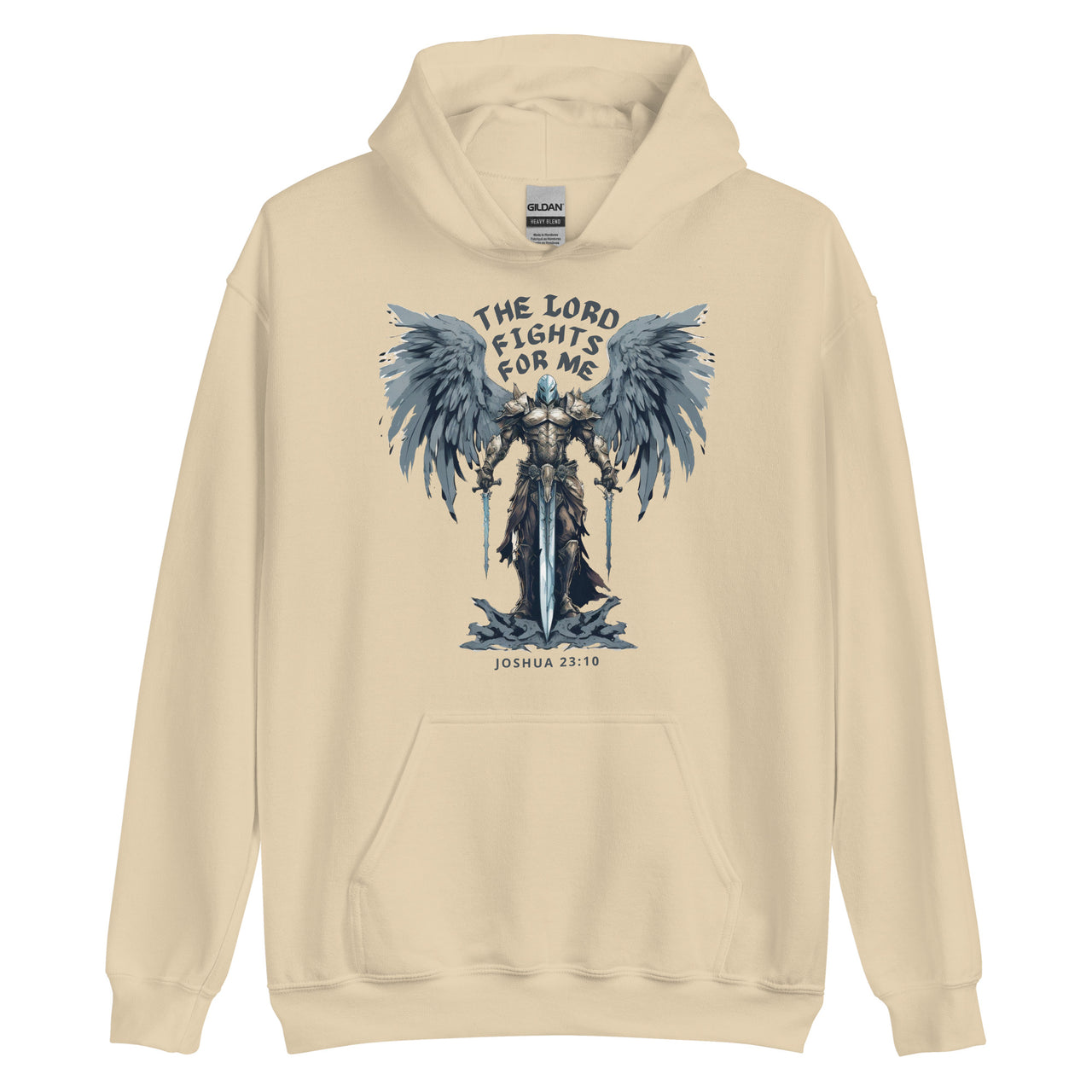 “The Lord Fights for Me” Unisex Hoodie 4