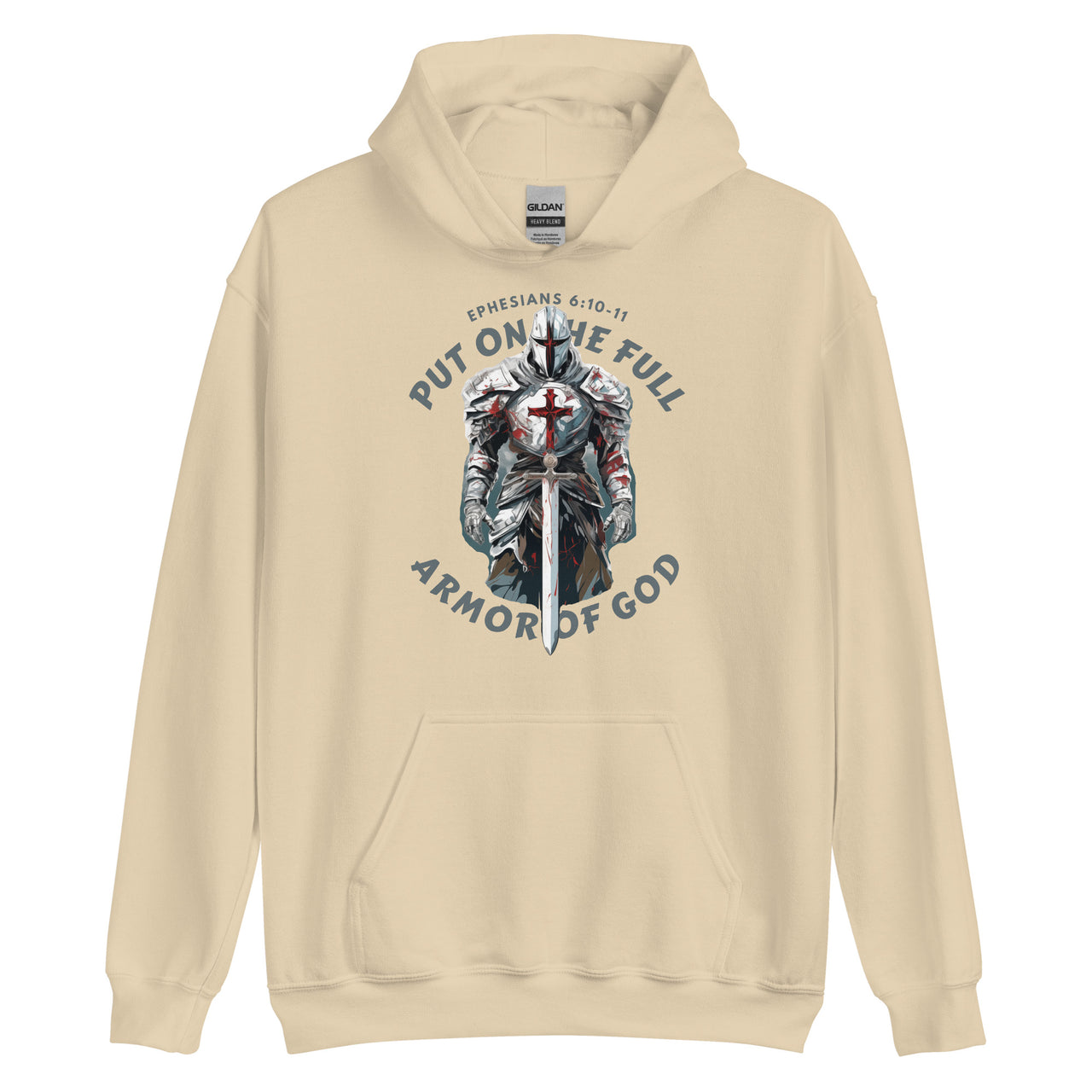 “Full Armor of God” Unisex Hoodie 4