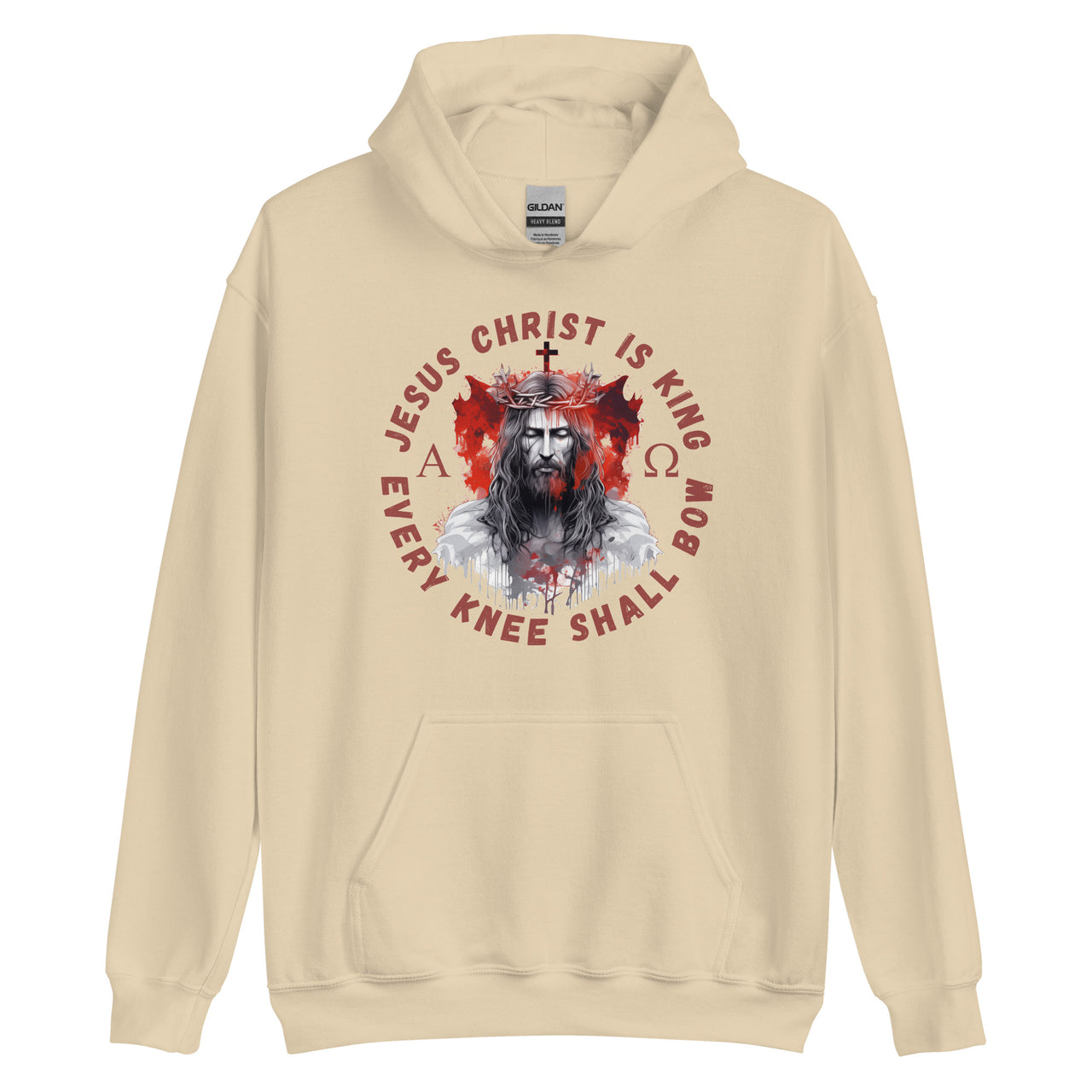 "Every Knee Shall Bow" Unisex Hoodie 2