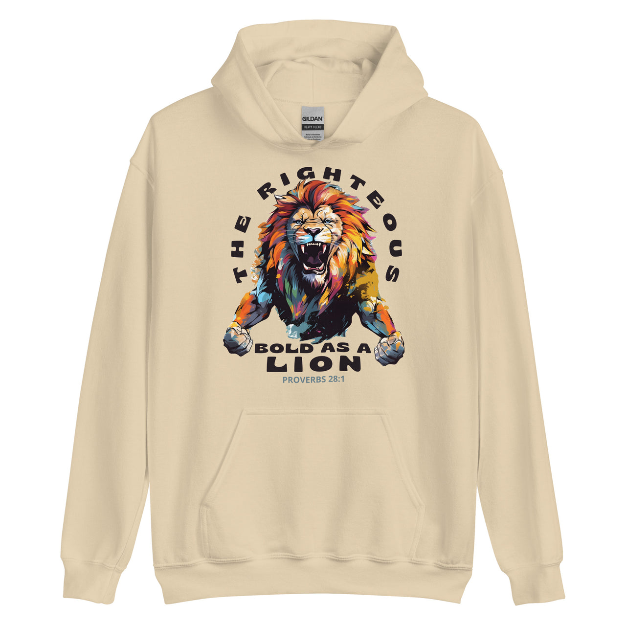 “Bold as a Lion” Unisex Hoodie 5