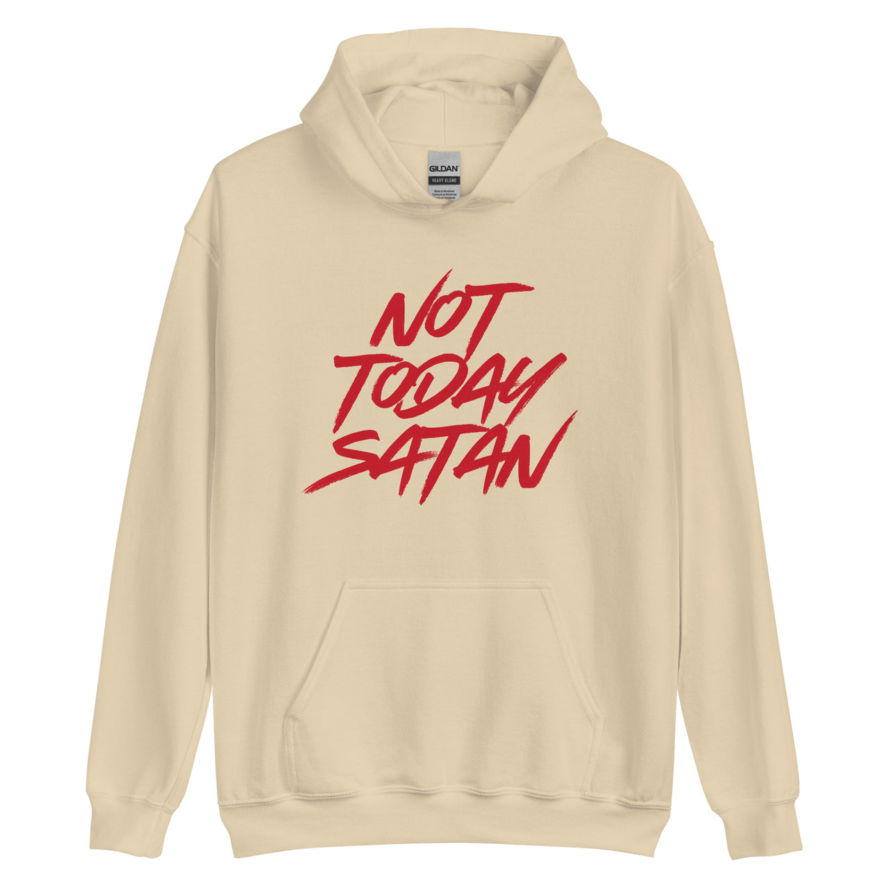 "Not Today Satan" Unisex Hoodie 6