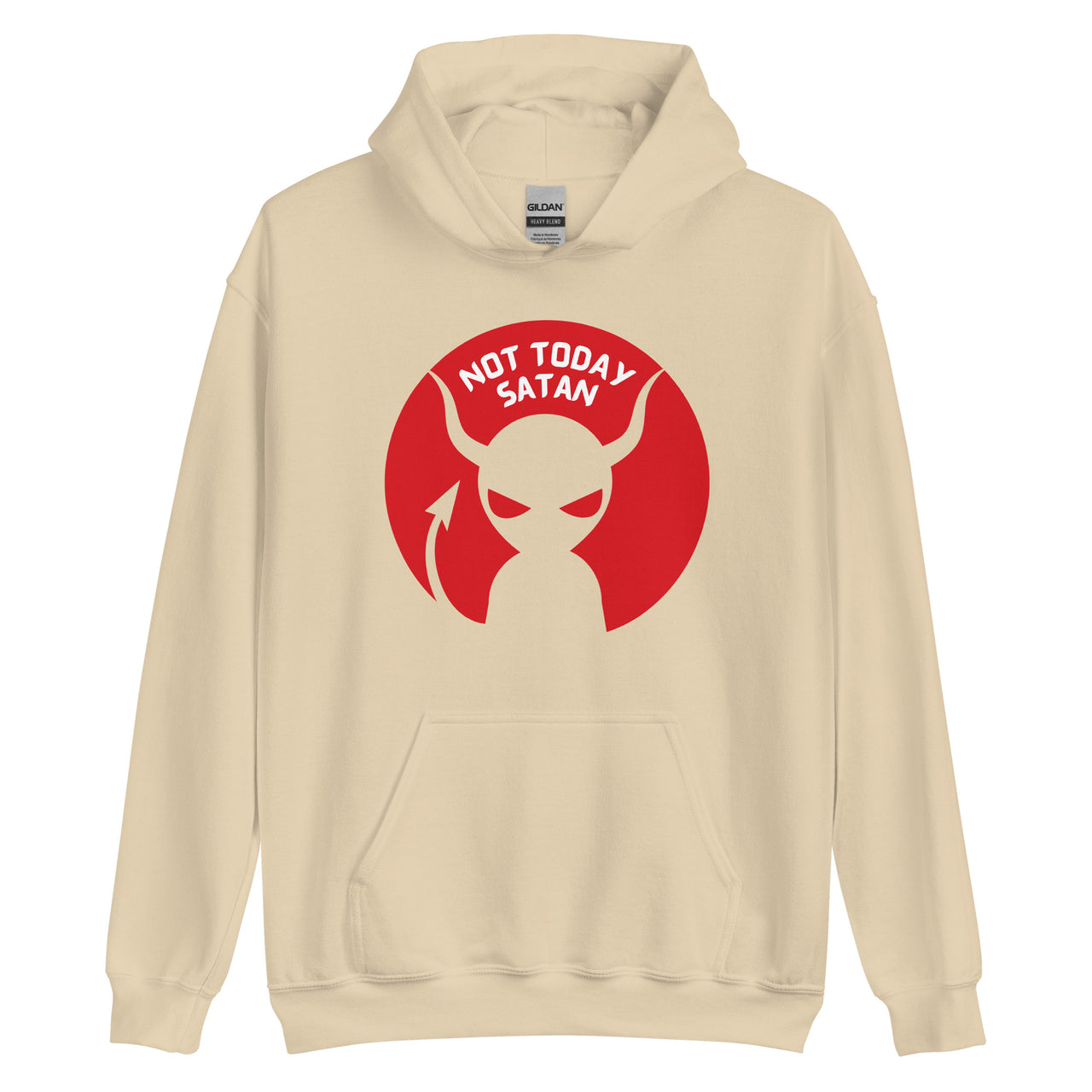 "Not Today Satan" Unisex Hoodie 8