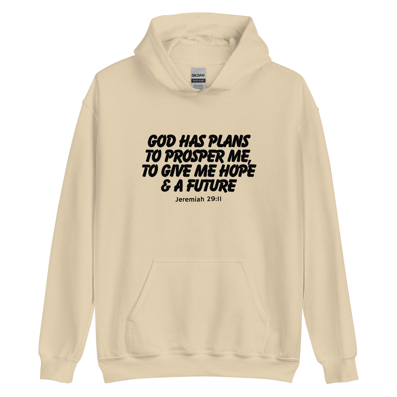 “Plans to Prosper Me" Unisex Hoodie 3