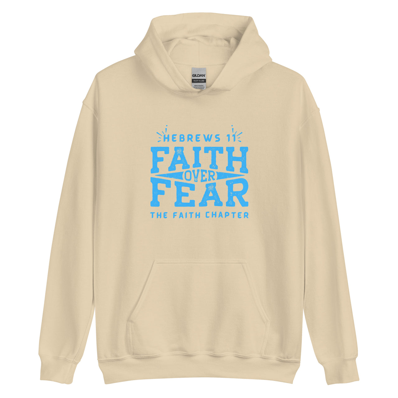 “Faith Over Fear" Unisex Hoodie 9