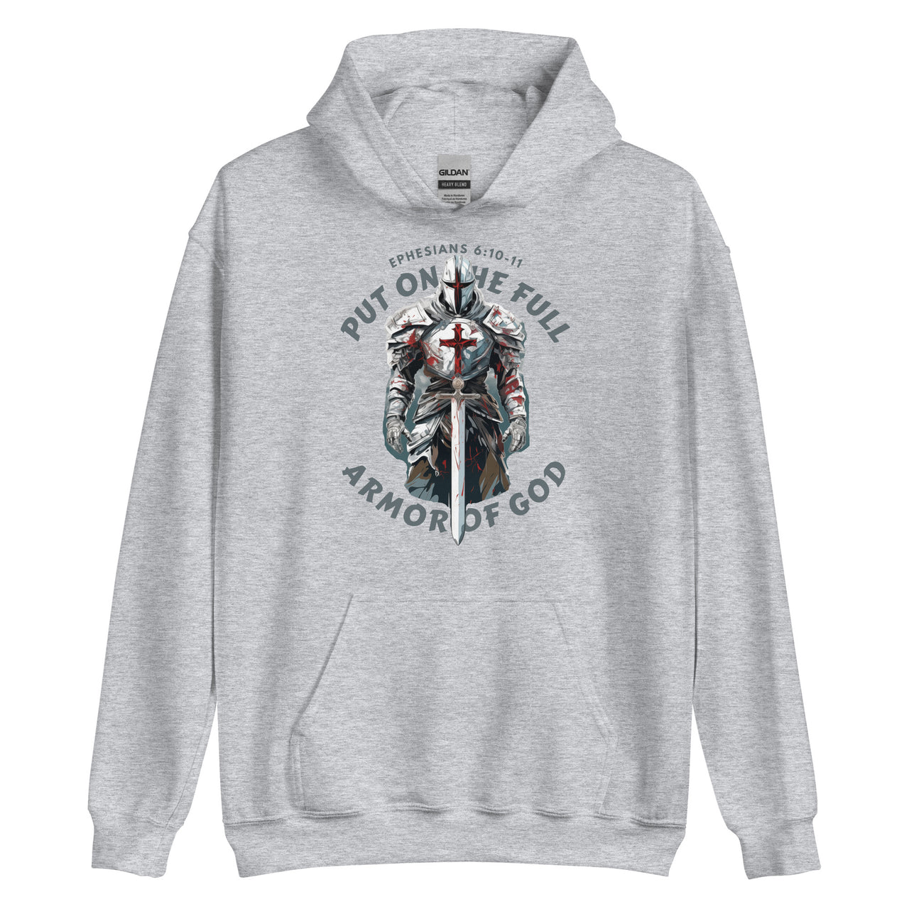 “Full Armor of God” Unisex Hoodie 4