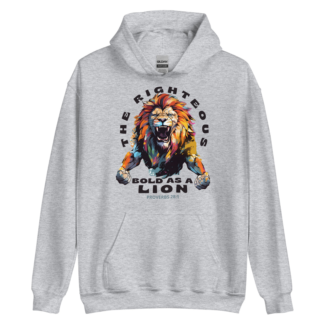 “Bold as a Lion” Unisex Hoodie 5