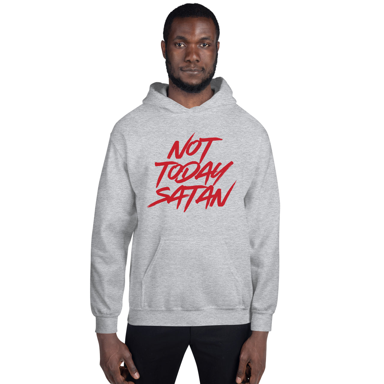 "Not Today Satan" Unisex Hoodie 6