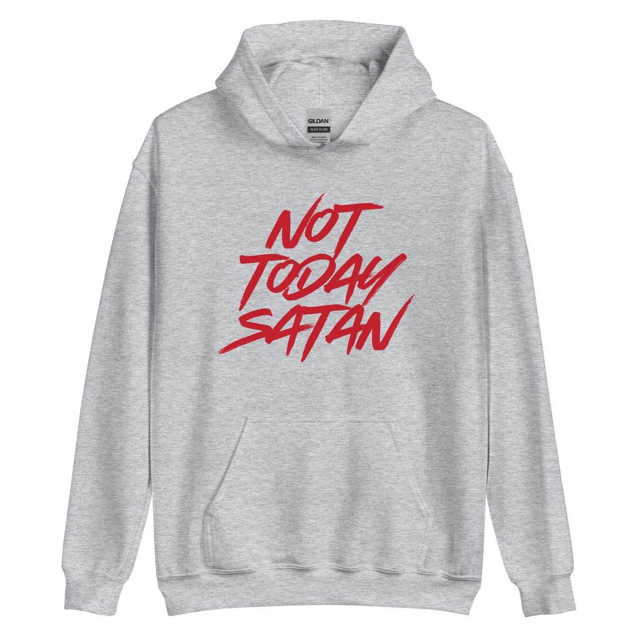 "Not Today Satan" Unisex Hoodie 6